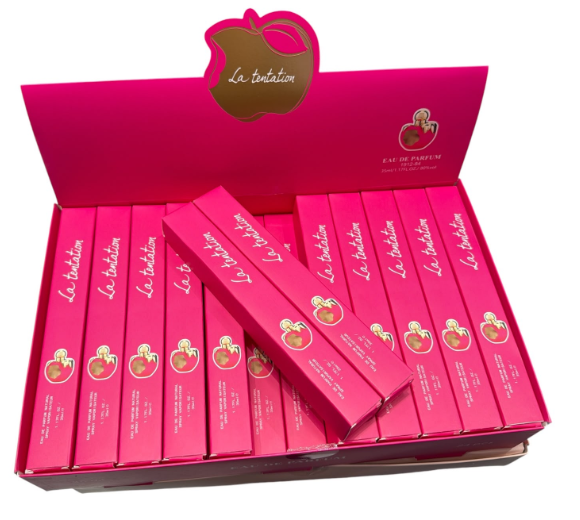 Perfume tubito La tentation