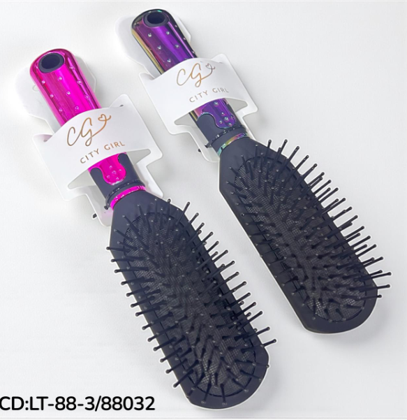 Cepillo City Girl con mango metalizado