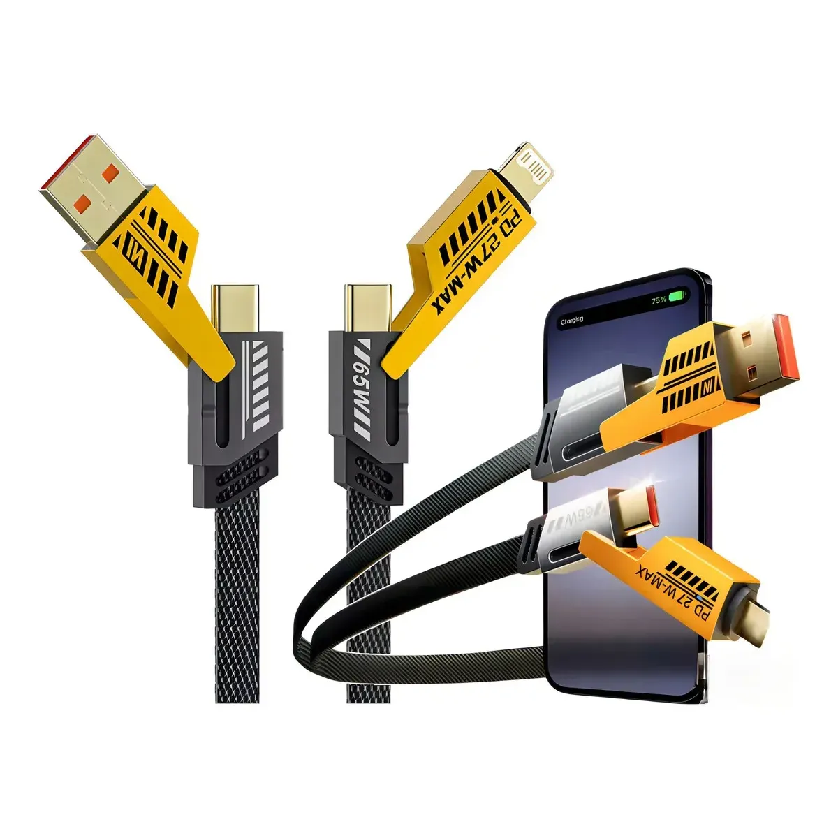 Cable 4 en 1  iphone 44007