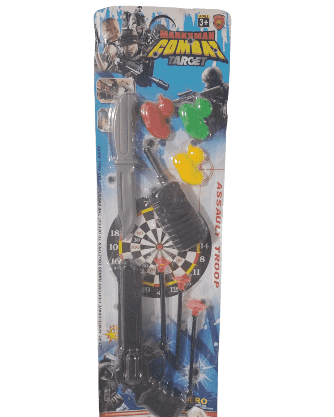 Set revolver con patitos 50cm largo