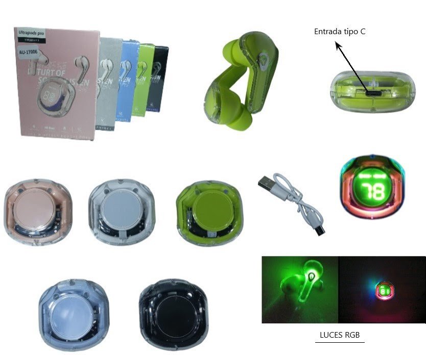 Auricular bluetooth ultrapods